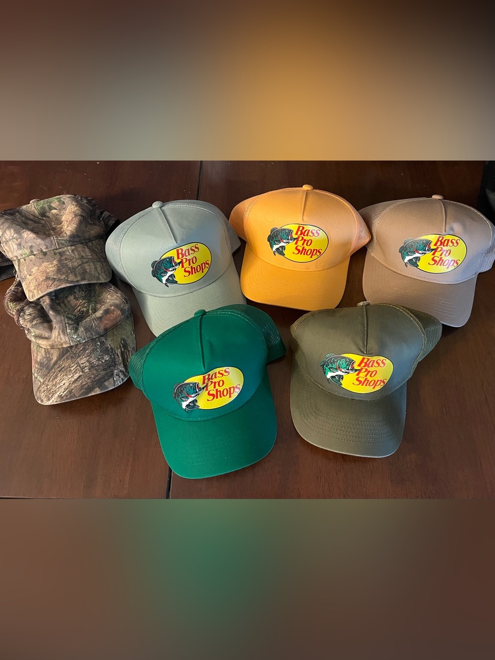 BASS PRO SHOP snapback trucker hat lot BUNDLE lot of 5 plus others